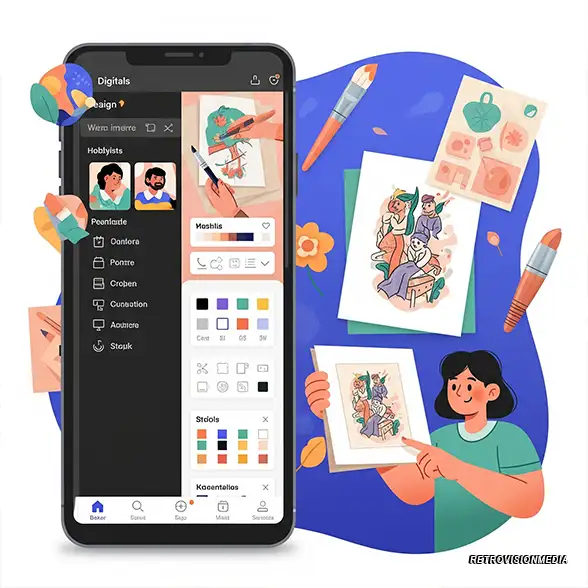 Aplikasi Desain Grafis Digital Mendukung Hobi Kreatif